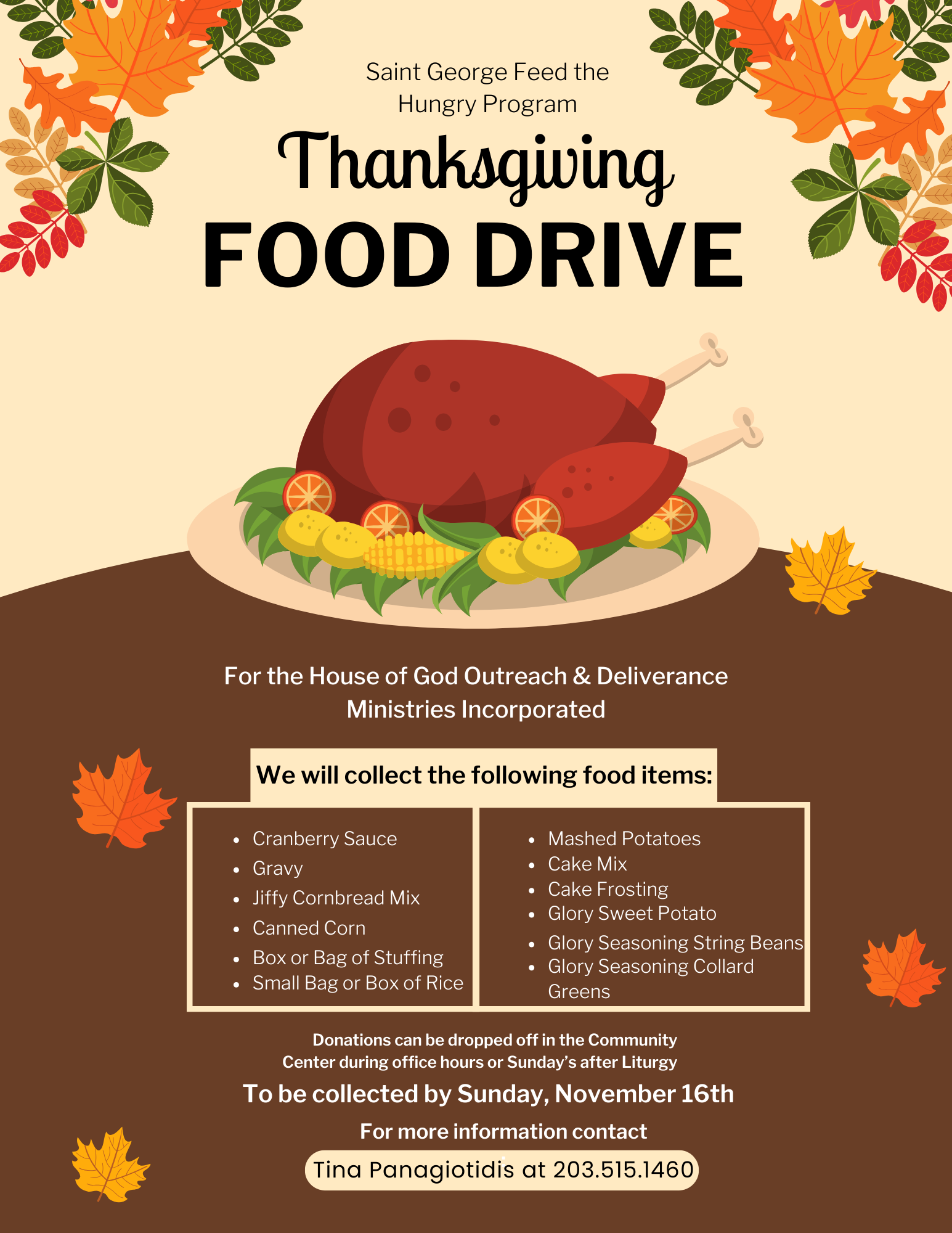 Thanksgiving Food Drive