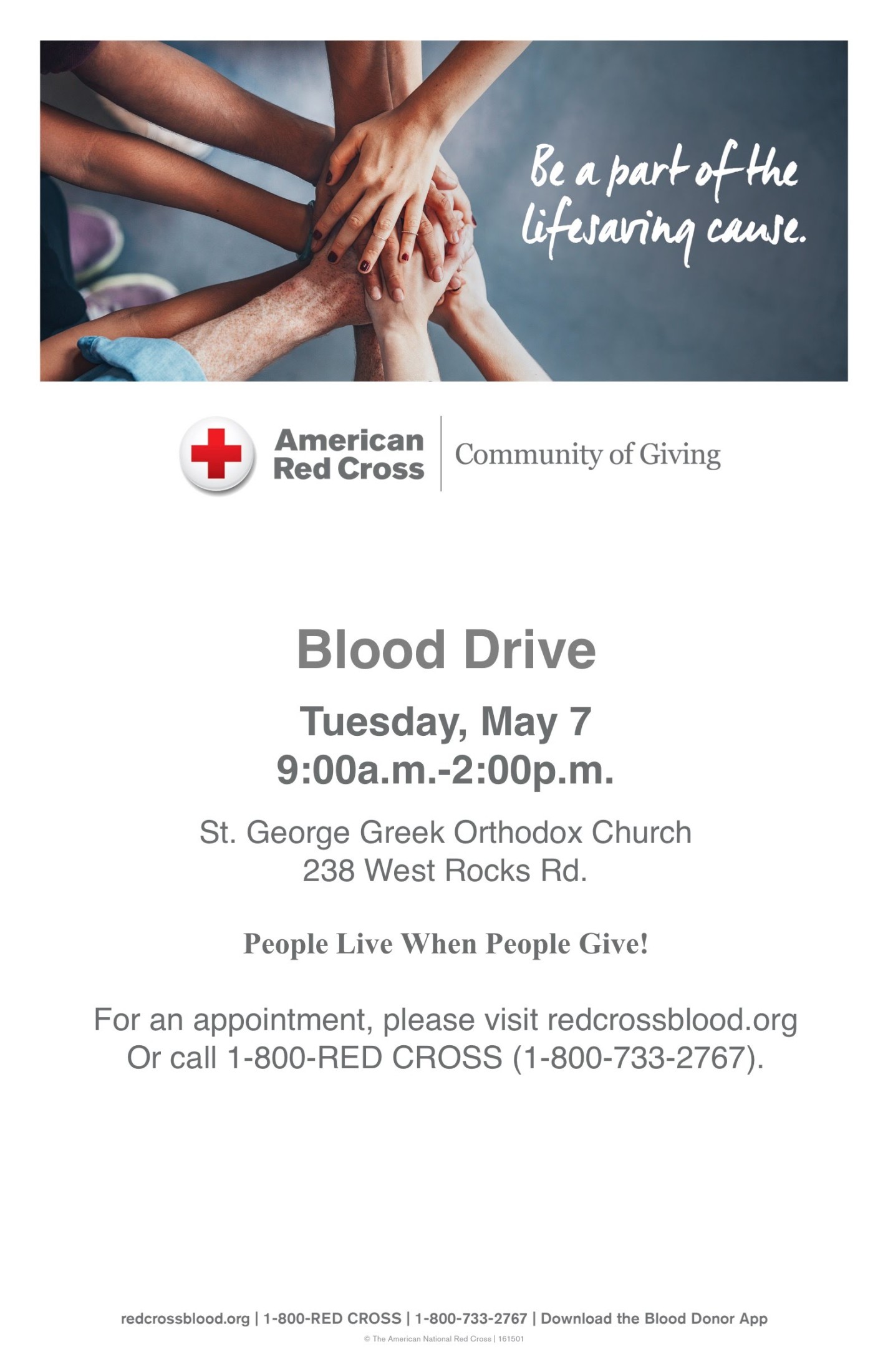 May 7th Blood Drive