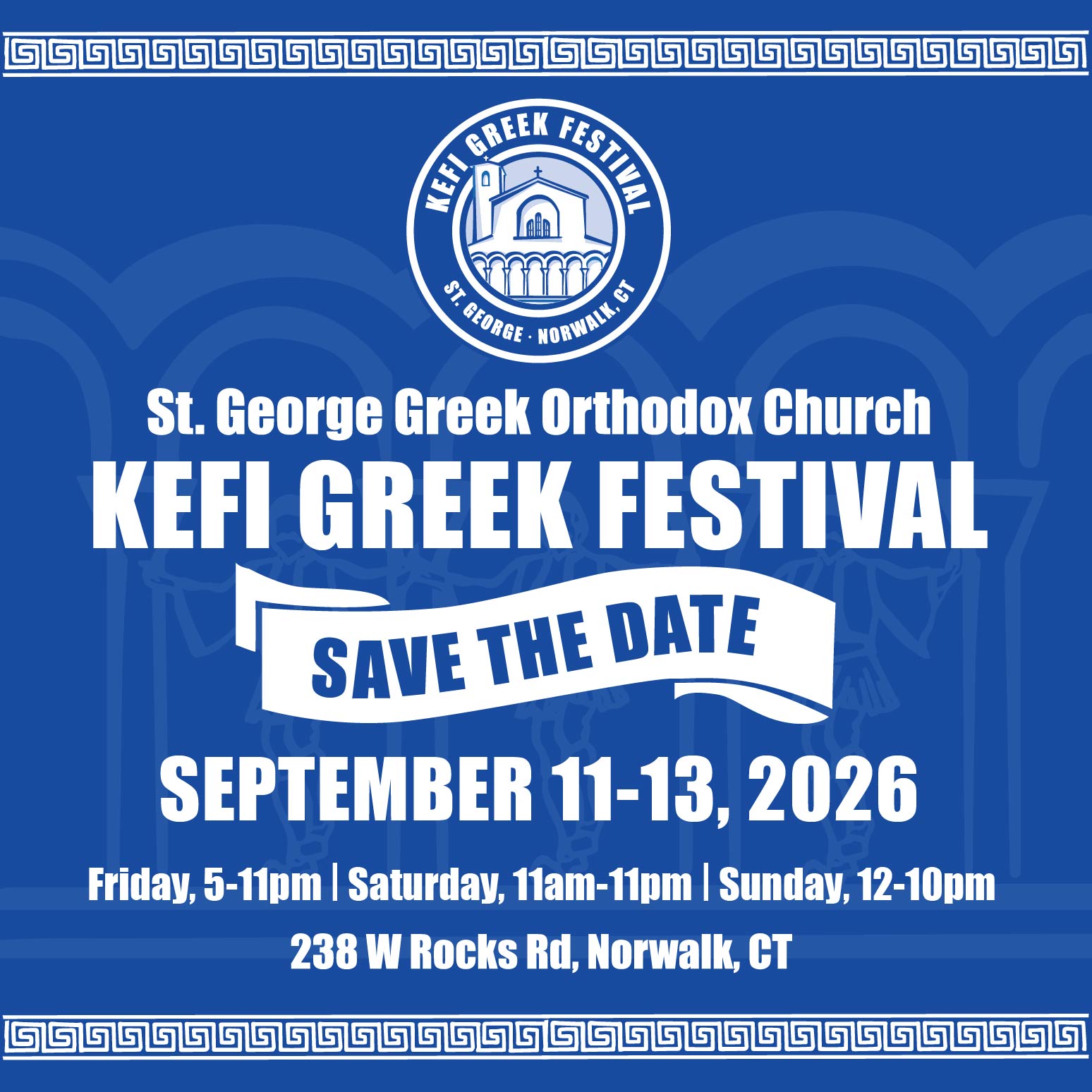 2026 Kefi Festival - Save the Date
