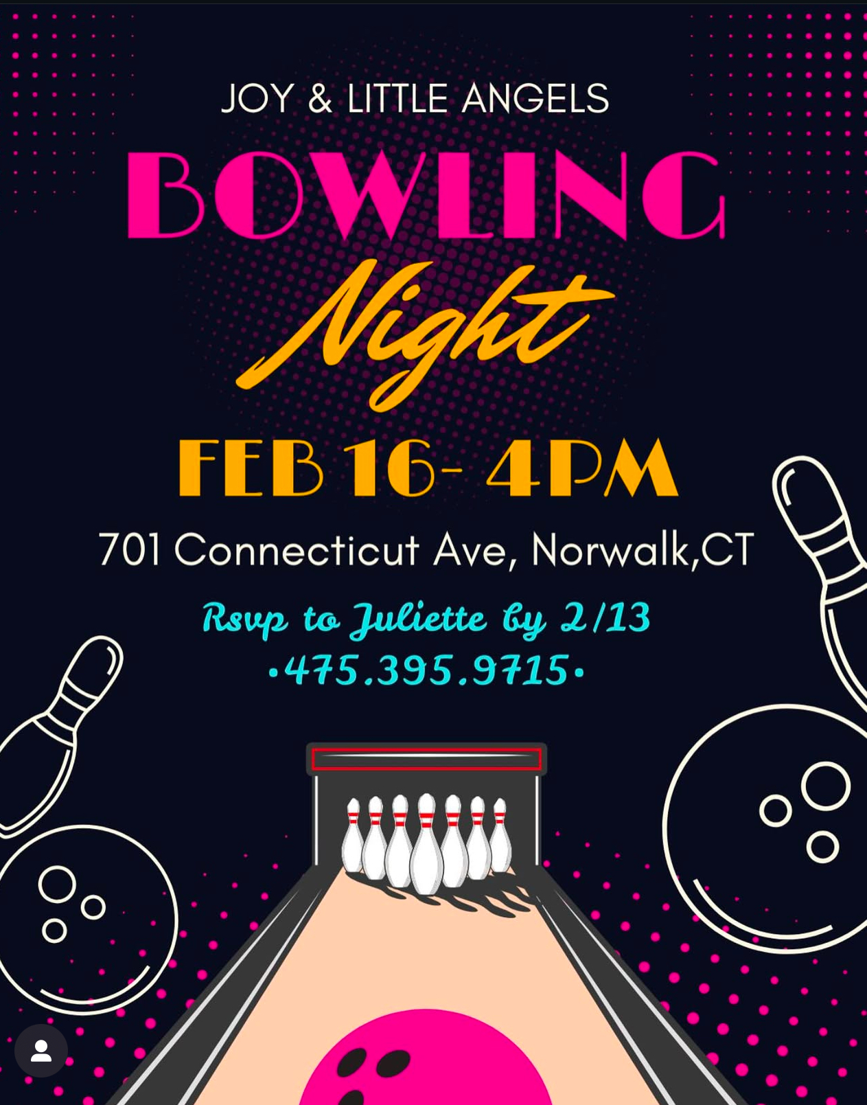 JOY Bowling Event Feb 16, 2025