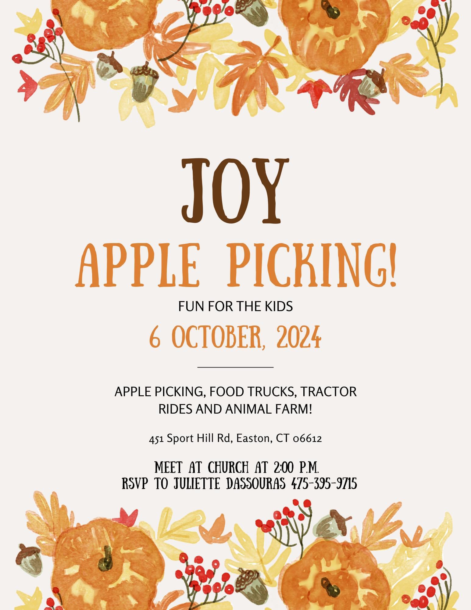 JOY October Apple Picking